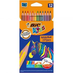 Kredki BIC Evolution nieamliwe stripes 12 kol x1 - 2860492842