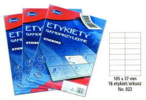 Etykiety Grand 105x37mm x100