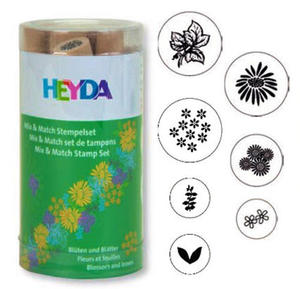 Stemple Heyda - zestaw Kwiatki i Licie 7e x1 - 2824961019
