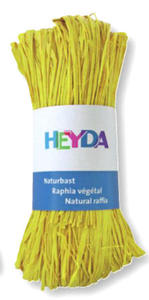 Rafia Heyda 50g - 88 cytrynowa x1