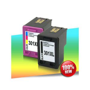 Tusz HP 301 XL BLACK + 301 XL KOLOR 1x18ml, 1x21ml 24inks V1 - 2872881833