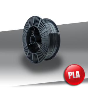 Filament PLA 1.75mm BLACK 1 kg 24inks - 2874423506