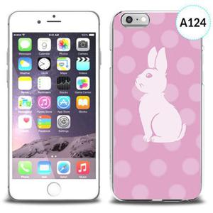 Etui silikonowe z nadrukiem iPhone 6 - krliczek - 2834655666