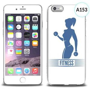 Etui silikonowe z nadrukiem iPhone 6 - fitness gym - 2834655677