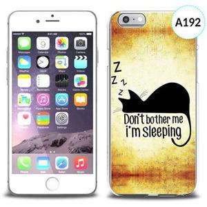 Etui silikonowe z nadrukiem iPhone 6 - don't bother me i'm sleeping - 2834655693