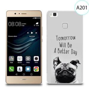 Etui silikonowe z nadrukiem do Huawei P9 lite - tomorrow will be a better day - 2834655842