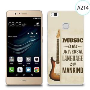 Etui silikonowe z nadrukiem do Huawei P9 lite - music is the universal language of mankind - 2834655848