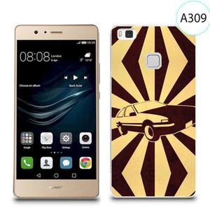 Etui silikonowe z nadrukiem do Huawei P9 Lite - klasyczny wz - 2834655874