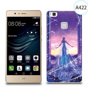 Etui silikonowe z nadrukiem do Huawei P9 Lite - kraina lodu elsa - 2834655904