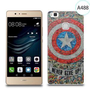 Etui silikonowe z nadrukiem do Huawei P9 Lite - avengers never give up - 2834655929