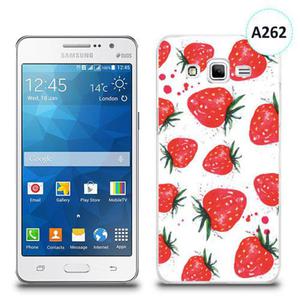 Etui silikonowe z nadrukiem Samsung Galaxy Grand Prime - truskawki - 2834656017