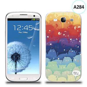 Etui silikonowe z nadrukiem Samsung Galaxy S3 - kraina kotw - 2835854363