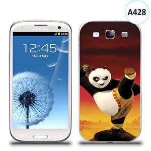 Etui silikonowe z nadrukiem Samsung Galaxy S3 - kung fu panda styl - 2835854402