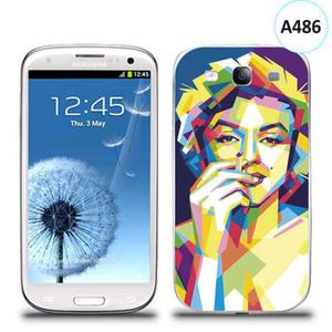 Etui silikonowe z nadrukiem Samsung Galaxy S3 - merlin z papierosem - 2835854422