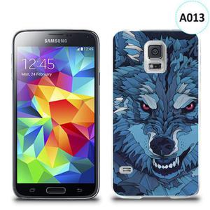 Etui silikonowe z nadrukiem Samsung Galaxy S5 - mrony wilk - 2835854448