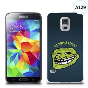 Etui silikonowe z nadrukiem Samsung Galaxy S5 - u mad bro? - 2835854462