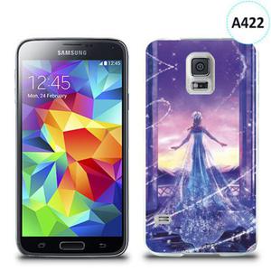 Etui silikonowe z nadrukiem Samsung Galaxy S5 - kraina lodu elsa - 2836066531