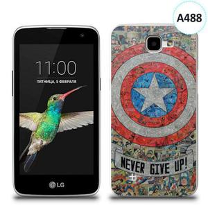 Etui silikonowe z nadrukiem LG K4 - avengers never give up - 2836066721