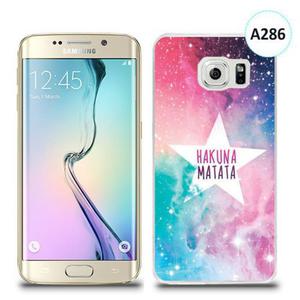 Etui silikonowe z nadrukiem Samsung Galaxy S6 Edge Plus - hakuna matata - 2836309834