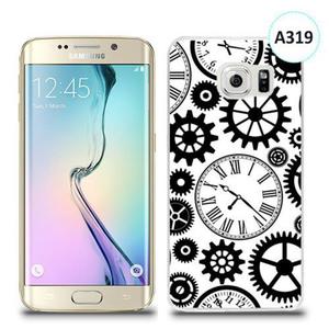 Etui silikonowe z nadrukiem Samsung Galaxy S6 Edge Plus - tryby czasowe - 2836309843