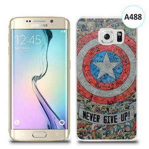 Etui silikonowe z nadrukiem Samsung Galaxy S6 Edge Plus - avengers never give up - 2844979649