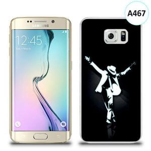 Etui silikonowe z nadrukiem Samsung Galaxy S6 Edge - michael jackson - 2836310061