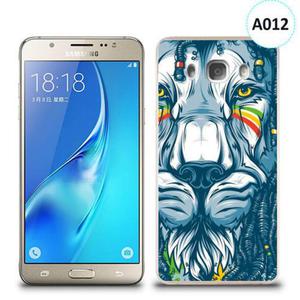 Etui silikonowe z nadrukiem Samsung Galaxy J5 2016 - lew abstrakcja - 2836310119