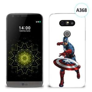 Etui silikonowe z nadrukiem LG G5 - kapitan ameryka - 2836491097