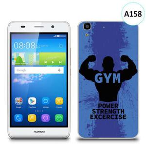 Etui silikonowe z nadrukiem Huawei Y6 - gym - 2836721490