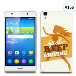 Etui silikonowe z nadrukiem Huawei Y6 - just keep moving - 2836721496