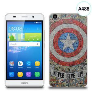 Etui silikonowe z nadrukiem Huawei Y6 - avengers never give up - 2836910811