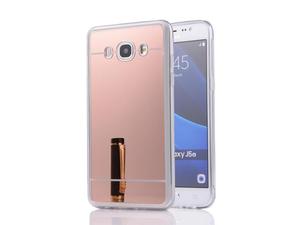 Etui lustrzane mirror gel Samsung Galaxy J5 2016 J5108 Róowe + Szko - Róowy