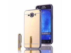 Etui lustrzane mirror gel Samsung Galaxy J1 2016 Zote - Zoty