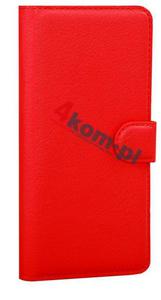 Etui portfel Nokia Lumia 730 / 735 - Czerwony - 2825178384