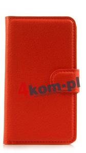 Etui portfel do Samsung Galaxy Ace 4 G357 - Czerwony - 2825178396
