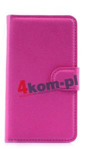 Etui portfel do Samsung Galaxy Ace 4 G357 - Fioletowy - 2825178398