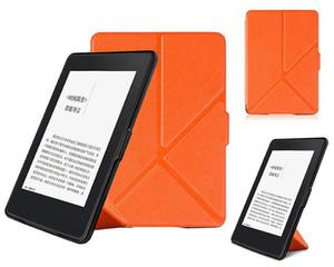 Etui ORIGAMI do Amazon Kindle Paperwhite na magnes - Pomaraczowy - 2844734386