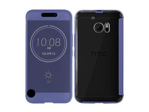 Etui HTC 10/ M10 Ice view z klapk Granatowe - Granatowy - 2844734423