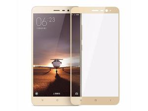 Szko hartowane na cay ekran Xiaomi Redmi Note 3/ 3 Pro zote - Zoty - 2847502291