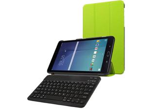 Etui book cover Samsung Galaxy Tab E 9.6 Zielone +klawiatura - Zielony - 2847757838