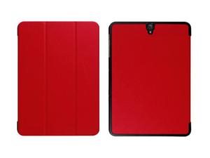 Etui book cover Samsung Galaxy Tab S3 9.7 T820 T825 czerwone - Czerwony