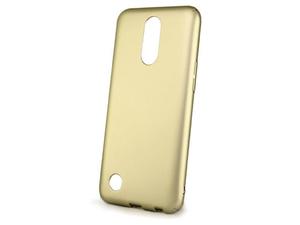 Etui Thin Case do LG K10 2017 Zote + Szko - Zoty