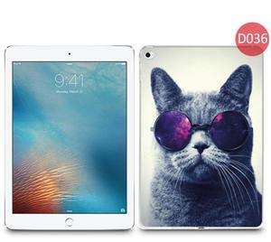 Etui z nadrukiem na tablet Apple iPad Air 2 - Kot w okularach