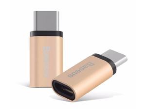 Oryginalny Adapter Baseus MICRO USB - USB-C TYP C Zoty - Zoty - 2857027813