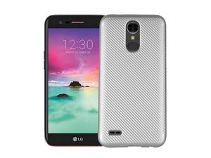 Etui i-zore ultra case LG K10 2017 srebrne - Srebrny - 2853344297