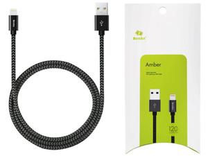 Benks kabel Lightning (MFI) Amber 120cm iPhone - 2855557563