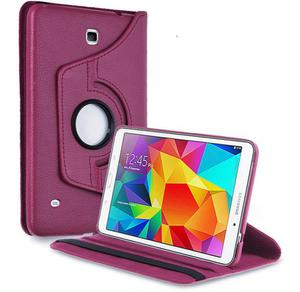 Etui obrotowe do Samsung Galaxy Tab 4 8.0 Fioletowe - Fioletowy - 2857996615