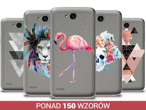 Etui silikonowe z nadrukiem LG X Power 2 - 2857996688