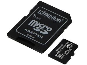 Kingston karta microSDHC 32GB klasa 10 + adapter - 2825179358