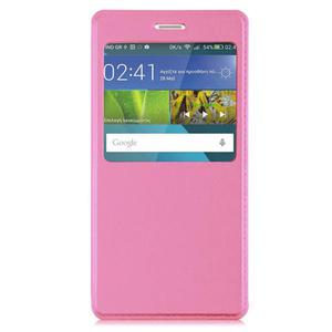 Etui flip cover S-View rowy do Huawei P8 LITE - Rowy - 2825179384